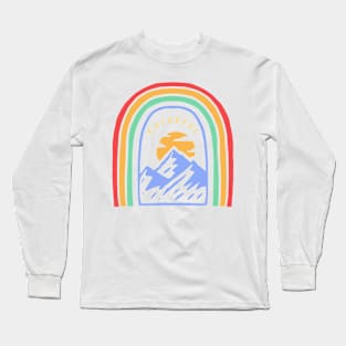 After rain there's a rainbow Long Sleeve T-Shirt